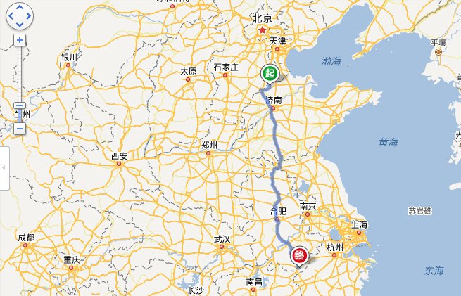 宁津到黄山自驾车路线图片