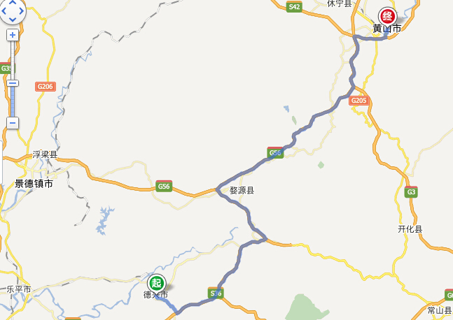 一, 德兴乘高铁 德兴到黄山市的距离约为166公里,全程仅需2小时,我站图片