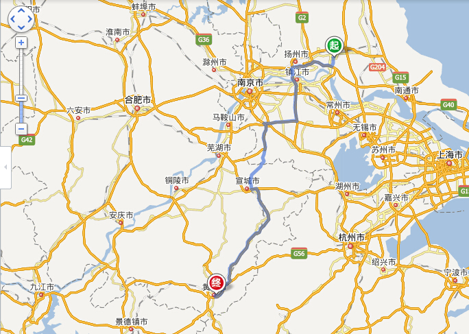 4公里,在百水河大桥朝长江二桥/长江三桥/南京绕城公路方向,稍向右转图片